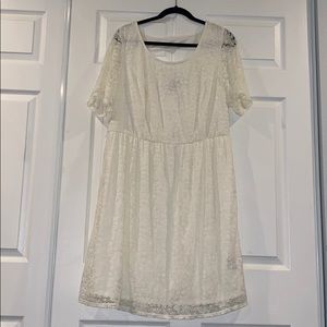 Lace Cream Dress